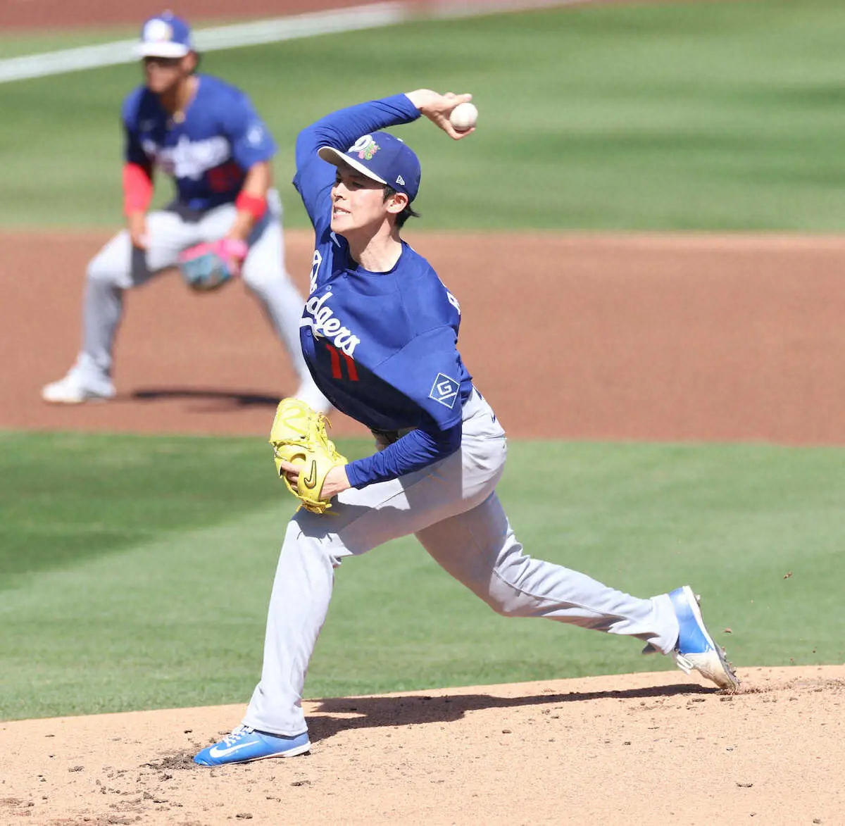 記事全文】ドジャース・佐々木朗希 OP戦初登板は“予定外”2回途中3失点