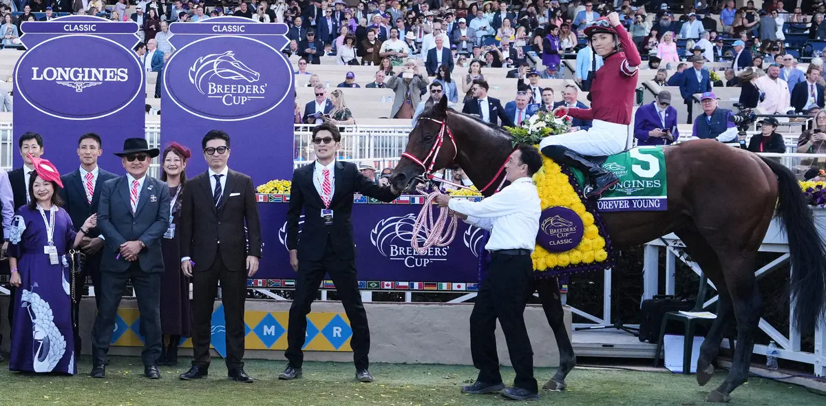 フォーエバーヤングのBC優勝記念イベント実施、2月1日に東京競馬場