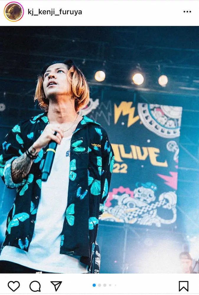 Dragon Ash降谷建志 悲しみ堪えてのライブ復帰にファンも感動「北海道