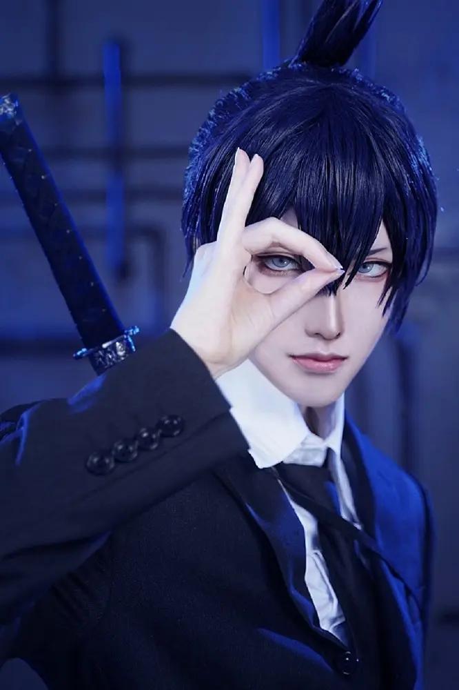 記事全文】コスプレイヤー梵天『チェンソーマン』早川アキ 結い上げ