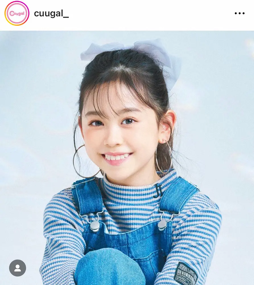 カジサック長女・かんちゃん(13） Cuugal公式インスタグラム（cuugal_