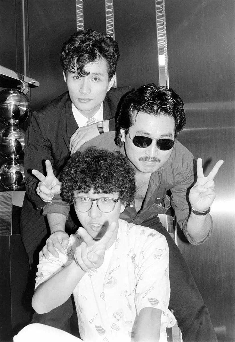 83年当時のALFEE（THE ALFEE）高見沢俊彦、桜井賢、坂崎幸之助