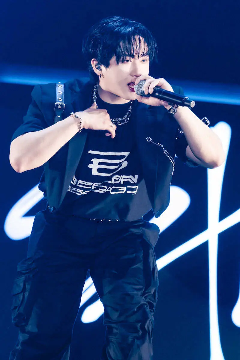 Stray Kids」のチャンビン（C）田中聖太郎写真事務所 - スポニチ