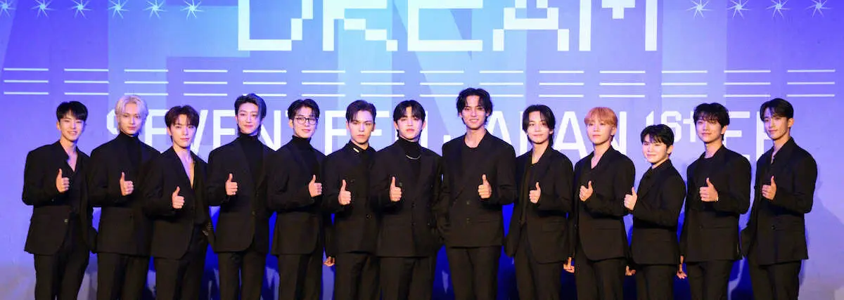 SEVENTEEN（左から）HOSHI（ホシ）、JUN（ジュン）、DINO（ディノ