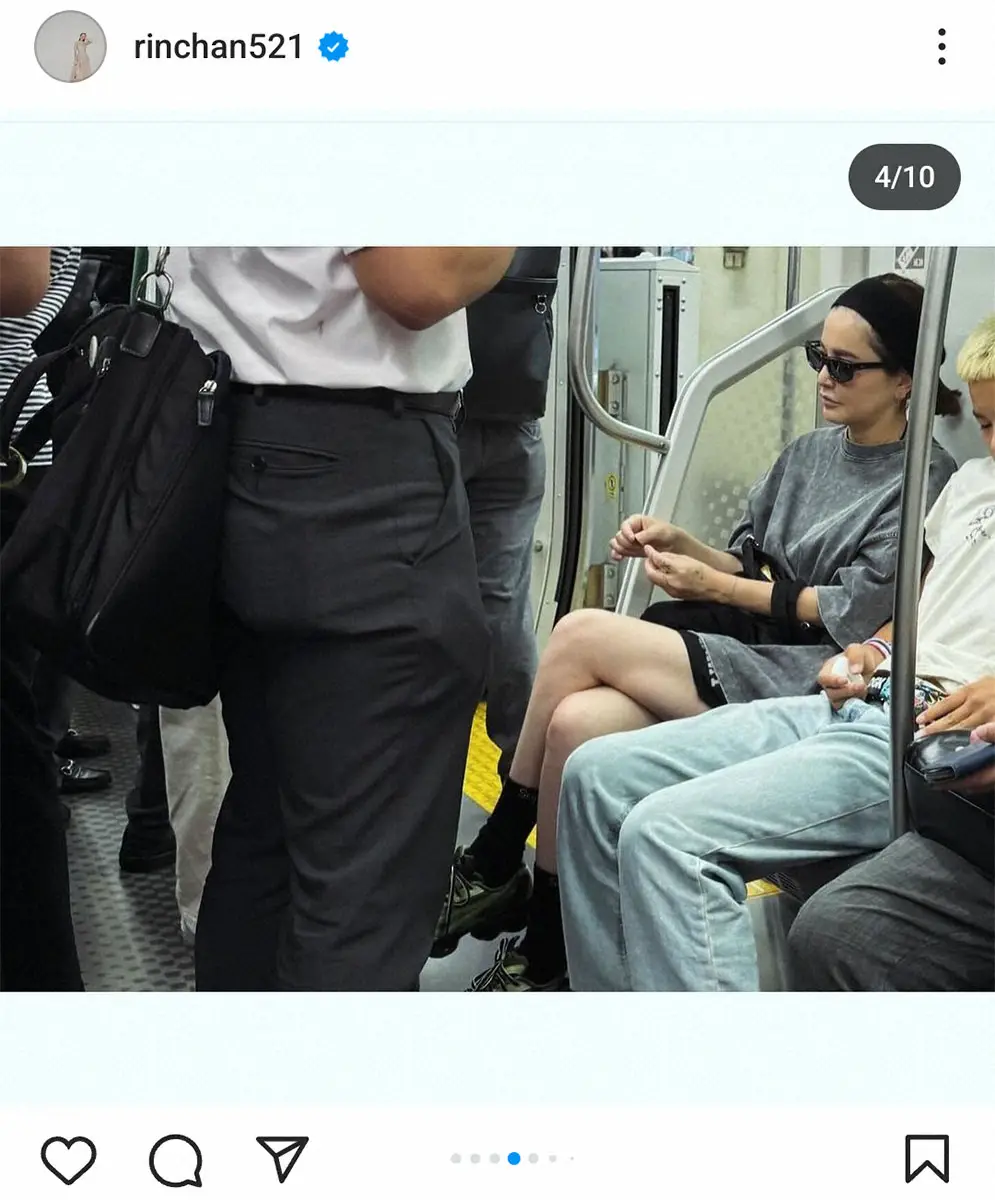 梨花のインスタグラム（@rinchan521）から - スポニチ Sponichi Annex 芸能