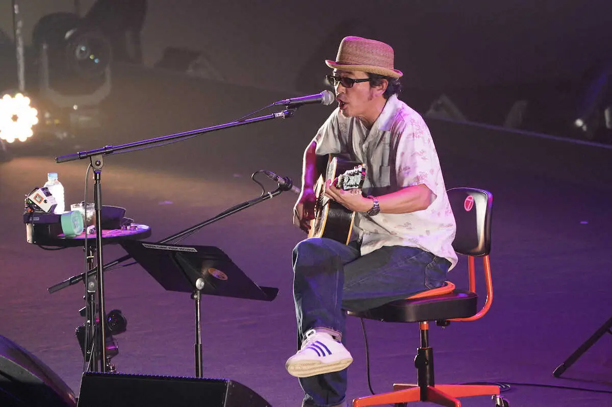 ソロ30周年記念ライブを行った奥田民生 - スポニチ Sponichi Annex 芸能