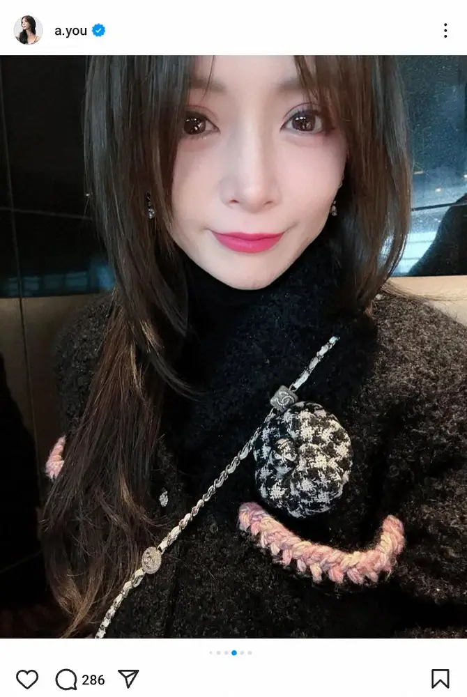 浜崎あゆみのインスタグラム（@a.you）より - スポニチ Sponichi Annex