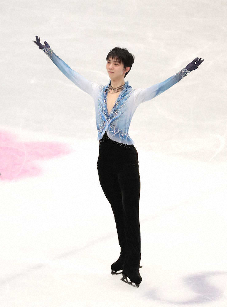 羽生結弦、復帰戦SPは3位発進 宇野は6位、チェン圧巻演技で首位