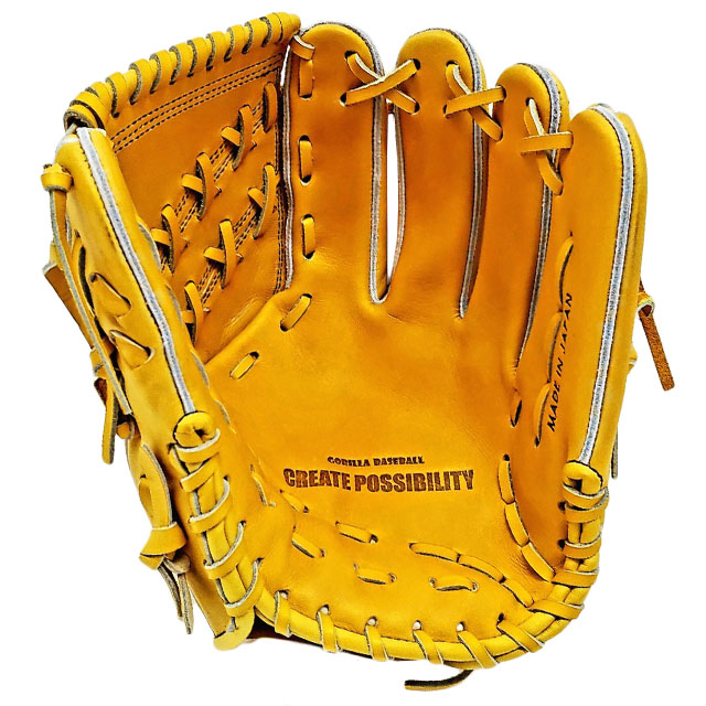 GORILLA／ごりら 硬式グラブ ごりら印の野球道具 ピッチャー OBK型