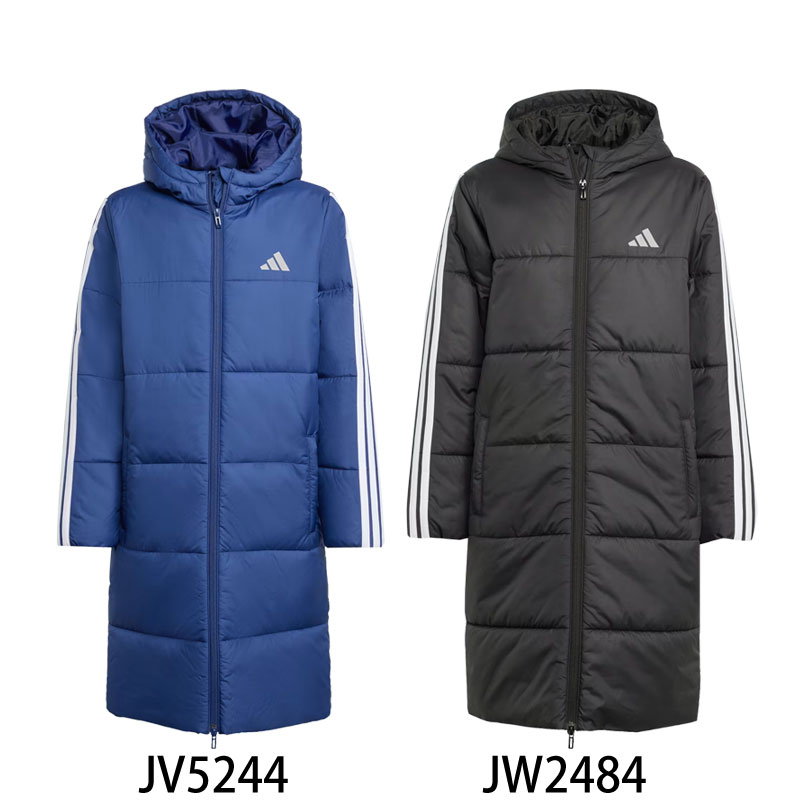 アディダス ジュニア ロングコート キッズ サッカー フットサル ベンチ