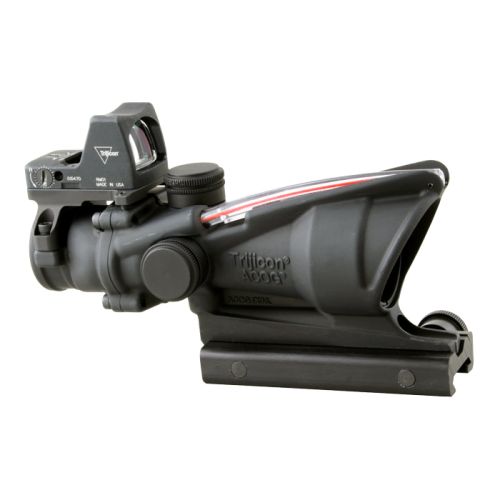 Trijicon ACOG 4x32 TA31-D Combo Dual Illuminated Red Chevron w