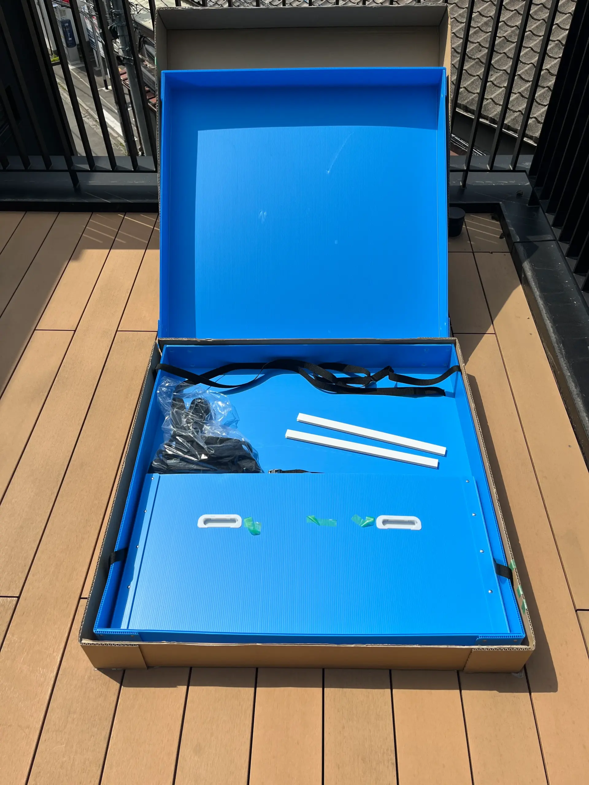 保管が楽ちん】 ポータブルエア看板用プラダンケース - スポーツ装飾