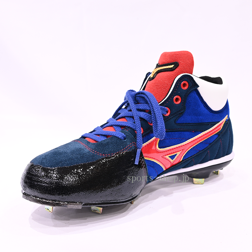 秦野市 S.T様 ミズノプロ オーダー スパイク 投手用 縫いP革