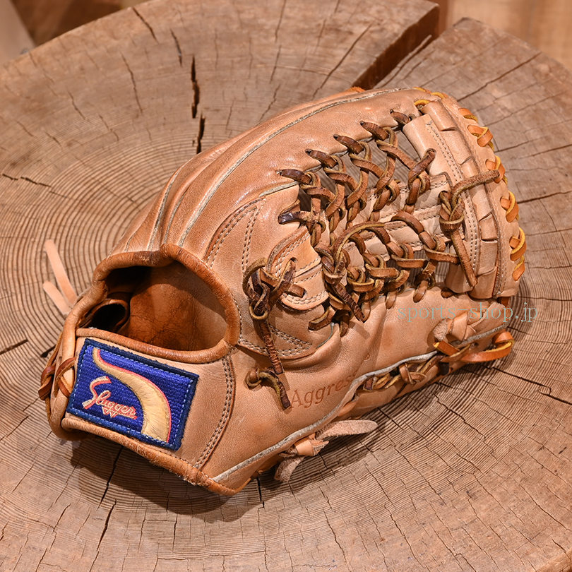 久保田スラッガー KSN-23SE 外野手用 グラブ ヘリ革 交換 メンテナンス