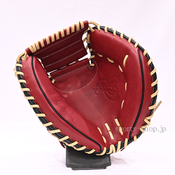 ハタケヤマ 40周年記念 限定品 PRO-M9EC エンジ 中部 捕手用 軟式