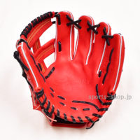 和牛JB 硬式用 JB-J005 内野手用 パワーオレンジ 黒紐 ジュニア用 硬式