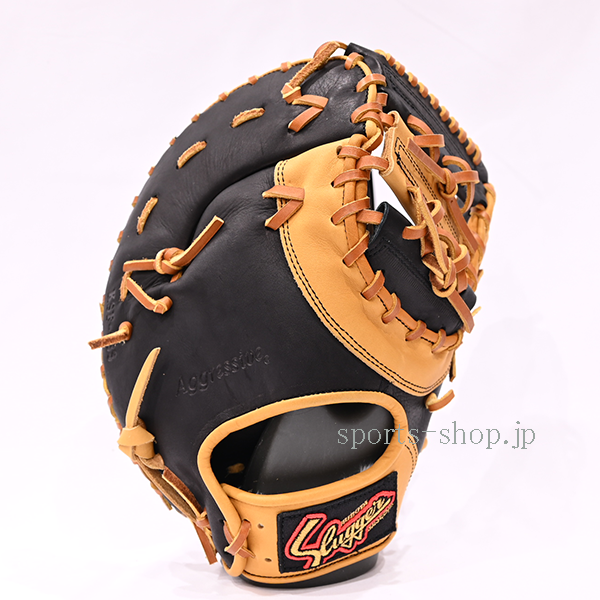 久保田スラッガー ファーストミット KSF-733 ブラック×タン C-60 軟式