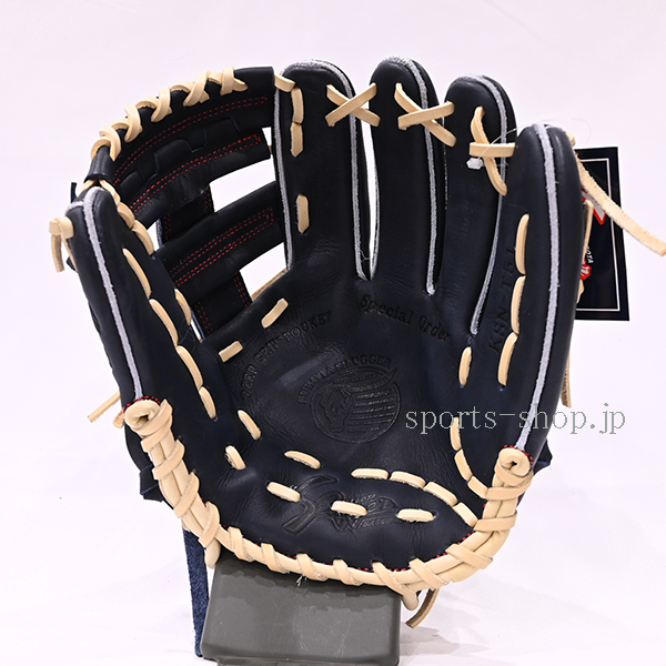 久保田スラッガー 直刺しゅう ラベル 刺繍 限定品 T51型 KSブラック