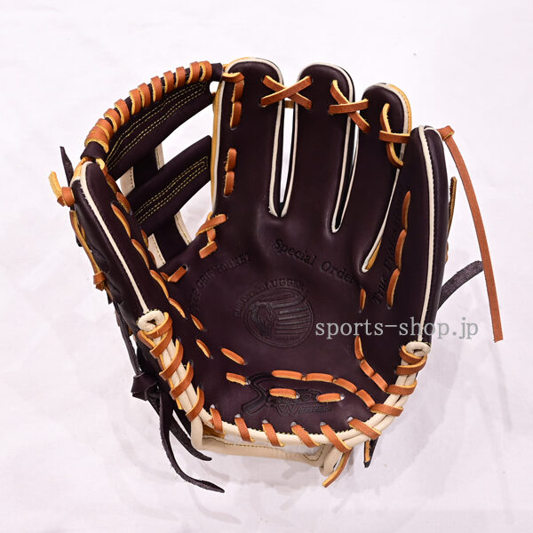 久保田スラッガー 軟式用 オーダー 内野手用 AR4 W57 バーガンディ