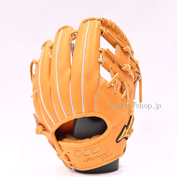 ミズノプロ 硬式用 1AJGH28213 ビターオレンジ 542 内野手用 5DNA