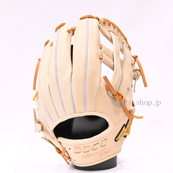 ミズノプロ 硬式用 1AJGH29823 ブロンド×コルク 8059 内野手用 5DNA