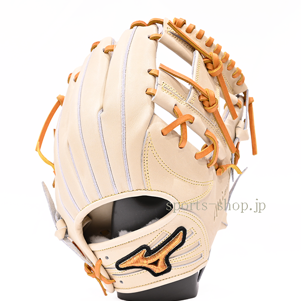 ミズノプロ 硬式用 1AJGH34213 限定品 ブロンド×コルク 8049 内野手用