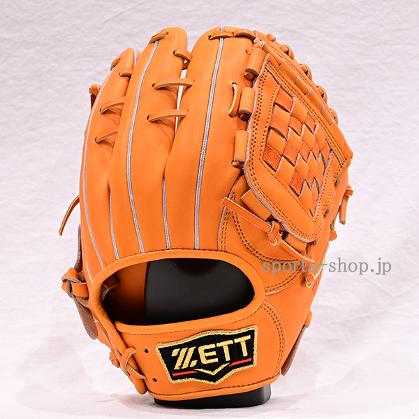 ゼット プロステイタス BRGB30561 オレンジ 源田モデル 内野手用 背面