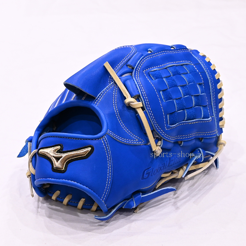 ご*。様 ダイバーシティーブルー 投手用グローブ 限定品 ミズノプロ