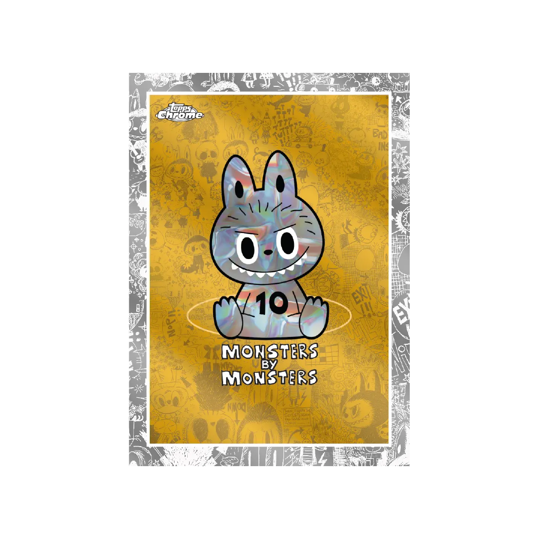 Topps Labubu Chrome 2025 10th Anniversary - Hobby Box