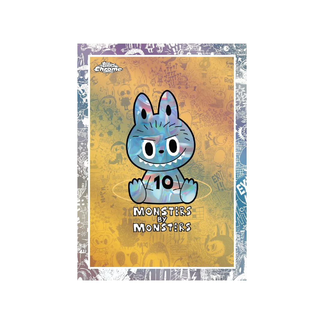 Topps Labubu Chrome 2025 10th Anniversary - Hobby Box