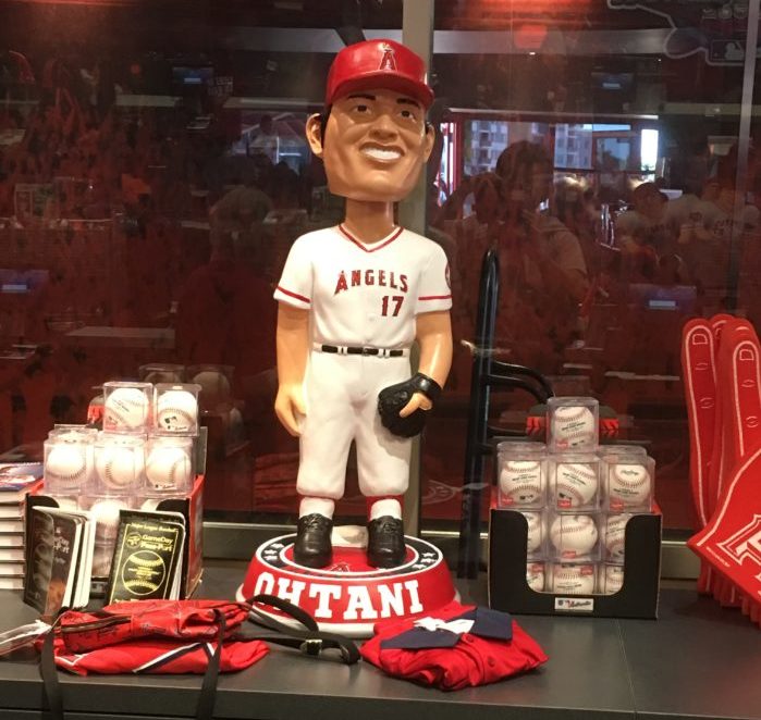 2018体限定】大谷翔平 ボブルヘッド ANGELS 値引不可 5/2018 2018体