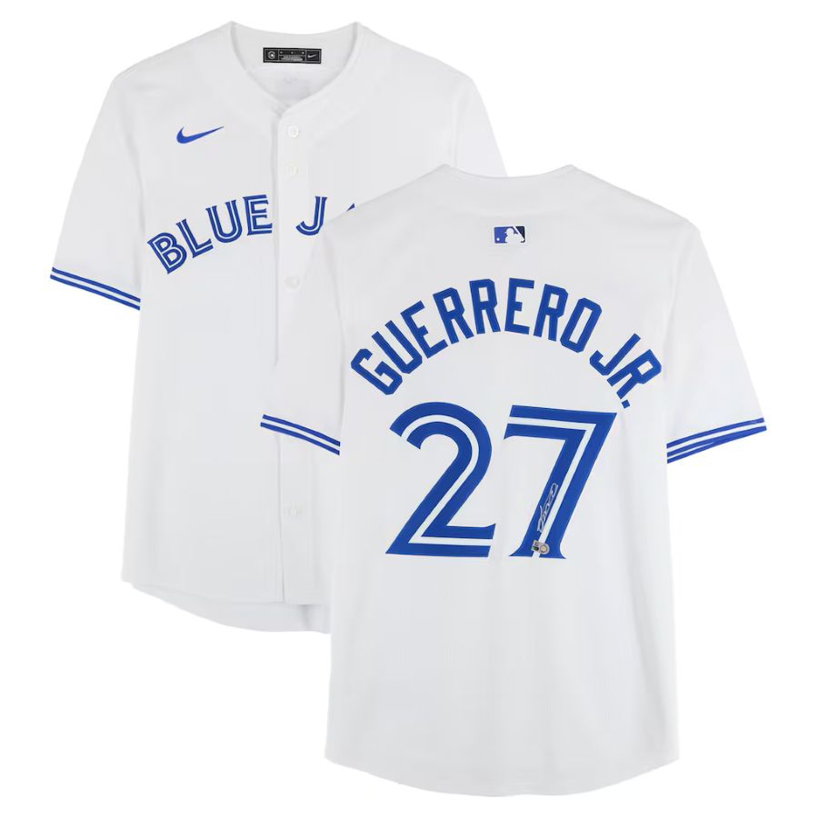 ブラディミール・ゲレーロ・ジュニア＃27 VLADIMIR GUERRERO Jr直筆