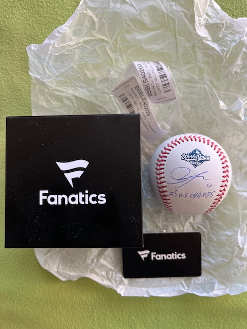 佐々木朗希投手#11 ROKI SASAKI ドジャース直筆サイン＆25 WS CHAMPS