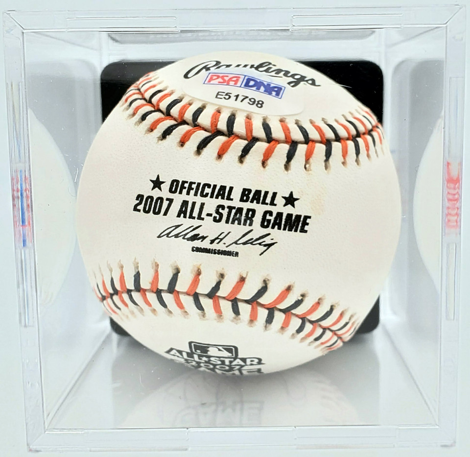 イチロー直筆サイン2007オールスターボール イチローホログラム