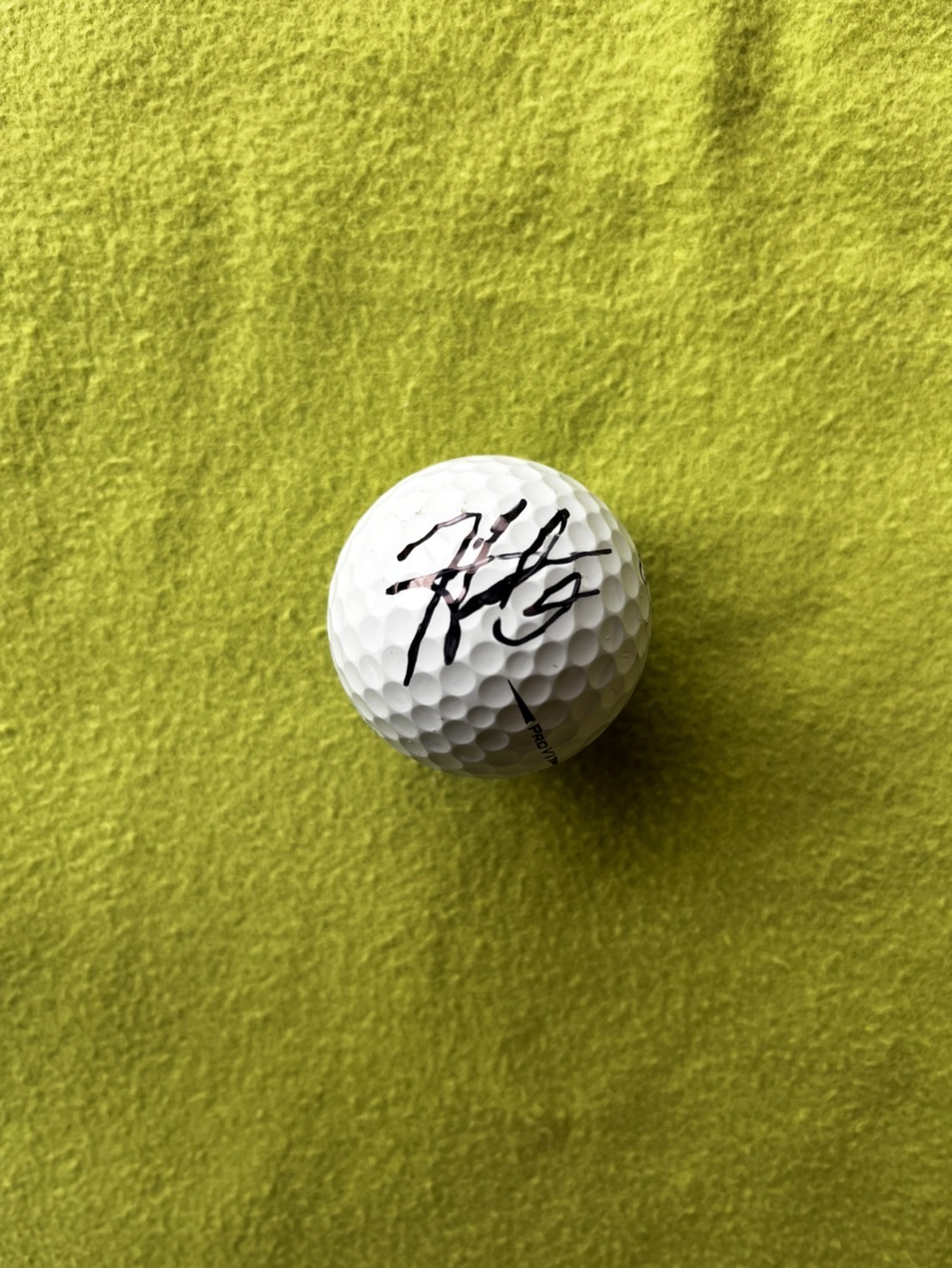 松山英樹プロ直筆サインMastersロゴ入りTitleist4ゴルフボール ボール