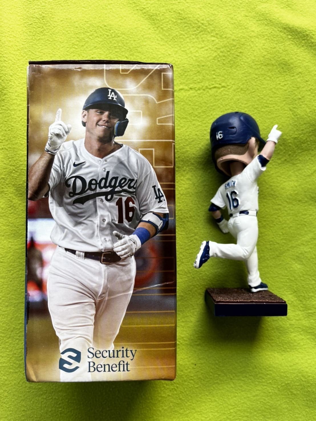 5/18球場配布ウィルスミス ドジャースボブルヘッド 5/18球場配布