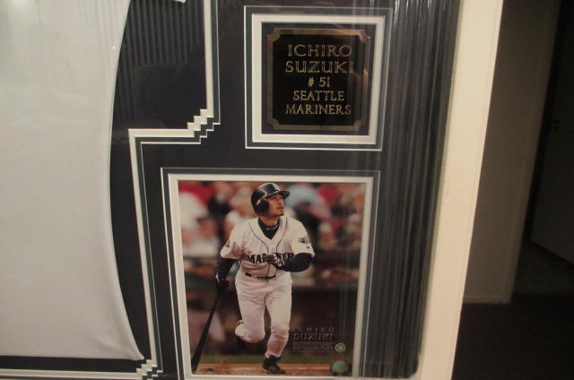 イチロー直筆サイン2001年シアトルマリナーズオールスターユニホーム