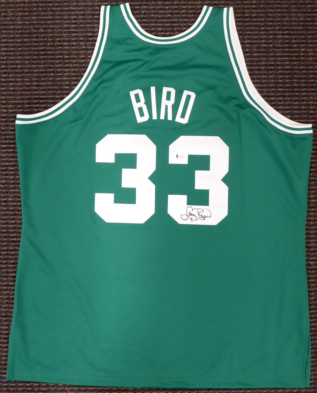ラリーバードLARRY BIRD#33 直筆サインBOSTON CELTICS Authentic