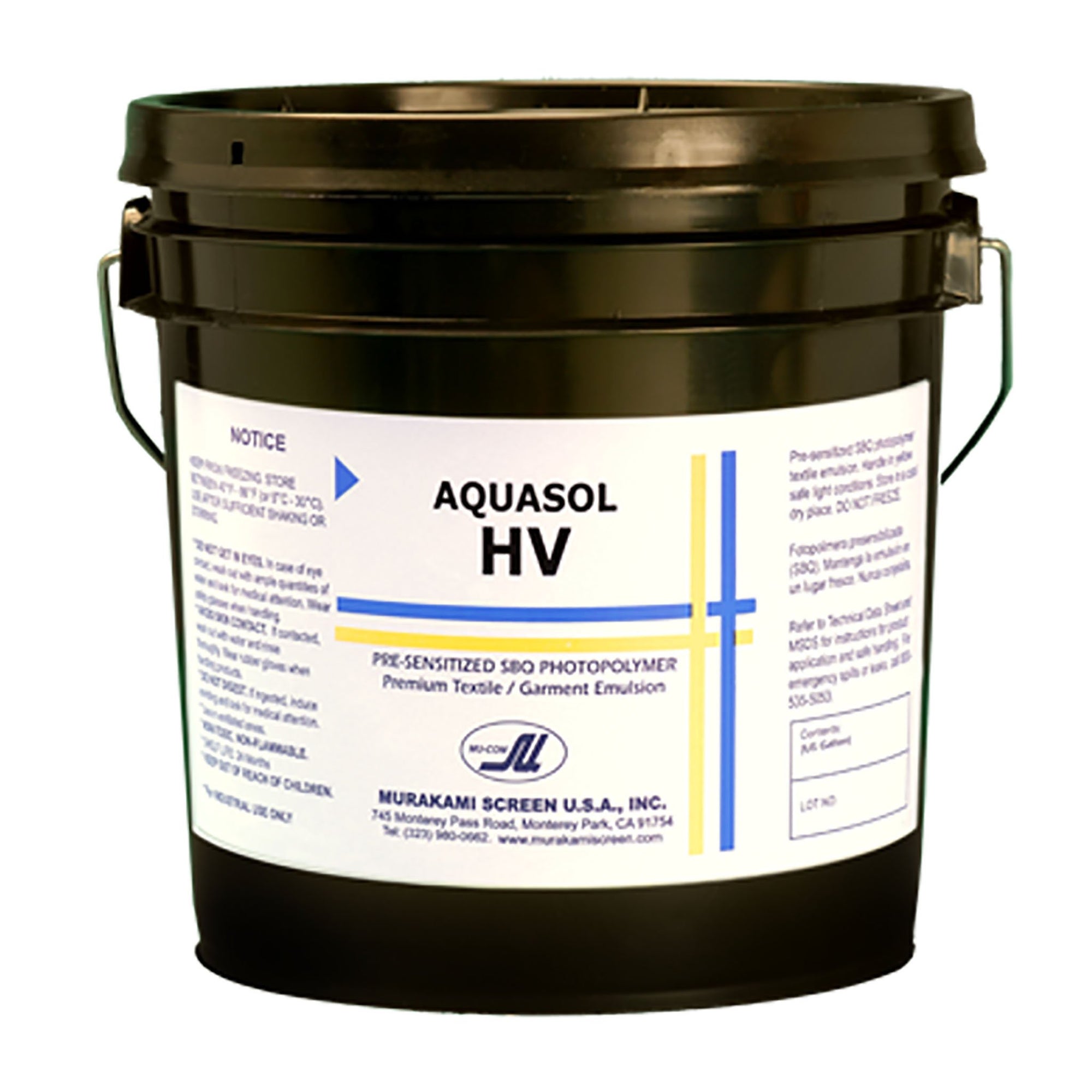 AQUA SOL HV EMULSION - screen-printers-resource
