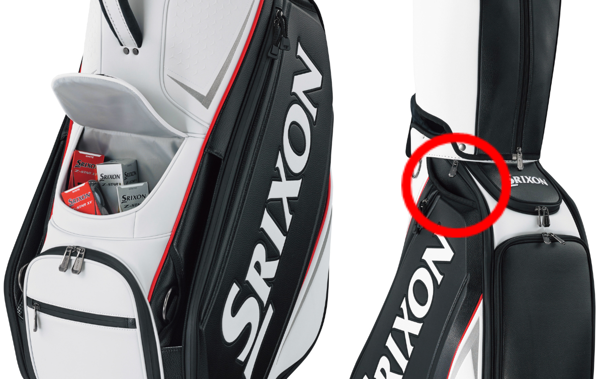 ダンロップ契約選手が使用する「スリクソン」キャディバッグを数量限定