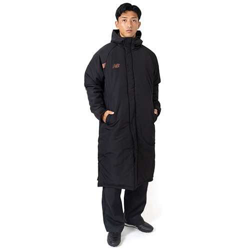 Black Out Collection パデッドロングコート／サッカーショップKAMO