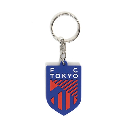 FC東京 エンブレムラバーキーホルダー／サッカーショップKAMO