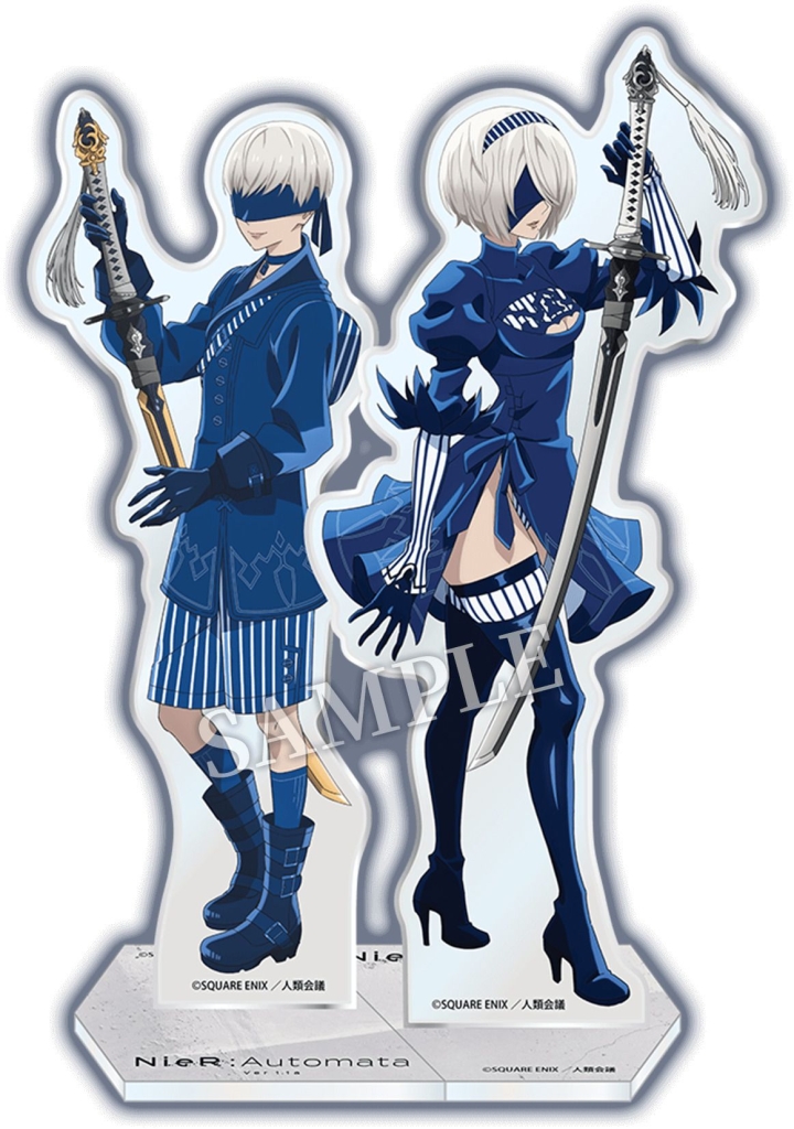 ローソン「ニーアオートマタ」コラボ開催へ、店頭配布クリアファイルに