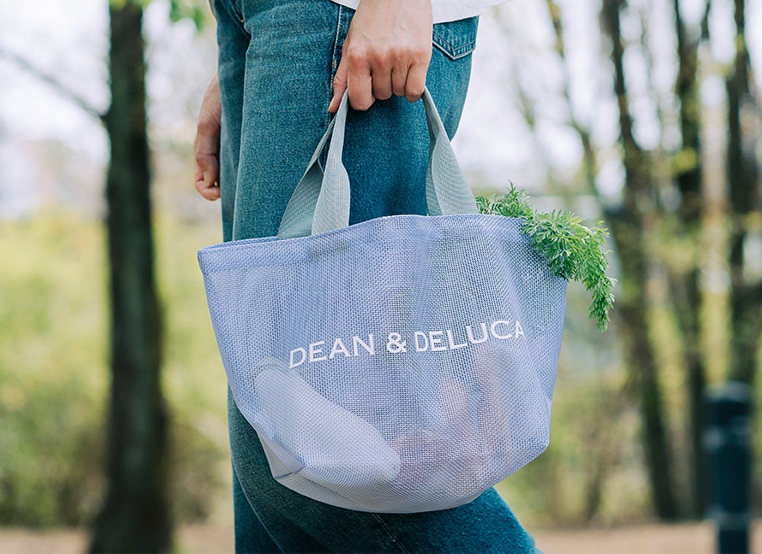 DEAN & DELUCA「メッシュトートバッグ」2025年の限定色「ライラック
