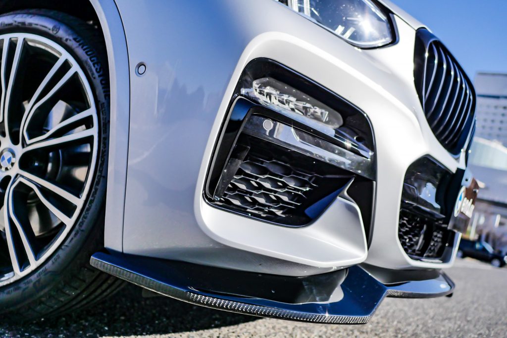 end.ccの新作！BMW G01X3用エアロをM40dに装着の図♪ | Studie[スタディ]