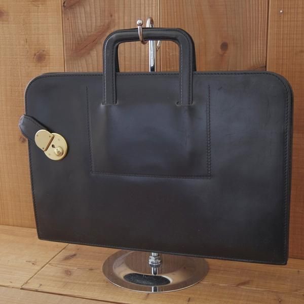 スウェインアドニー・ブリッグ【ブライドルレザー/ブリーフケース/黒