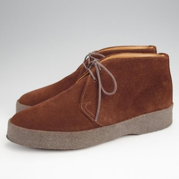 サンダース ブリット チャッカブーツ マッドガード UK8 26.5cm Sanders