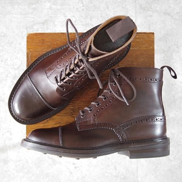 トリッカーズ UK6.5/US7【ダイナイトソール仕様/Eaton/濃茶】 | 高級