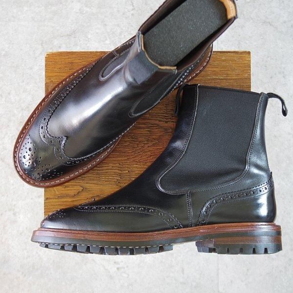 トリッカーズ SIZE 8.5【コマンドソール/HENRY/サイドゴアブーツ