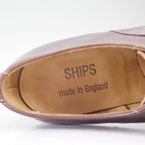 極上☆(英)アルフレッドサージェント製 UK7.5【☆SHIPS別注/シップス